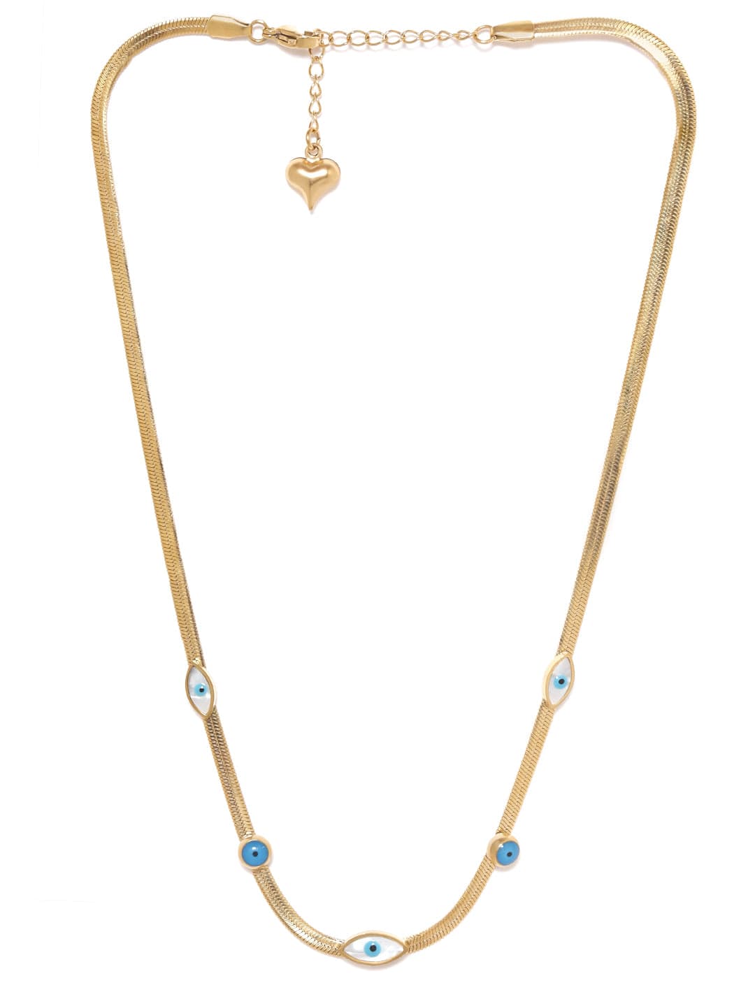 Rubans Voguish Gilded Adornments Gold Tone Necklace Necklace