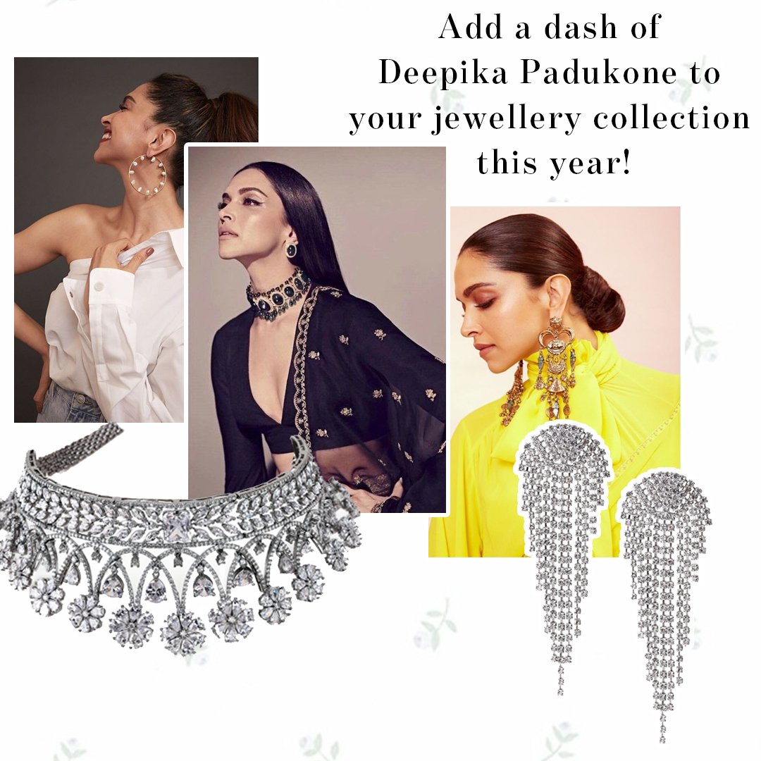 Add a dash of Deepika Padukone to your jewellery collection this year! - Rubans