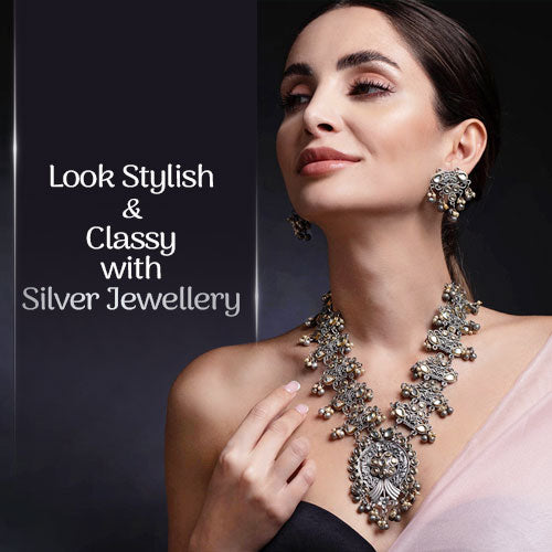 Look Stylish and Classy with Silver Jewellery Online