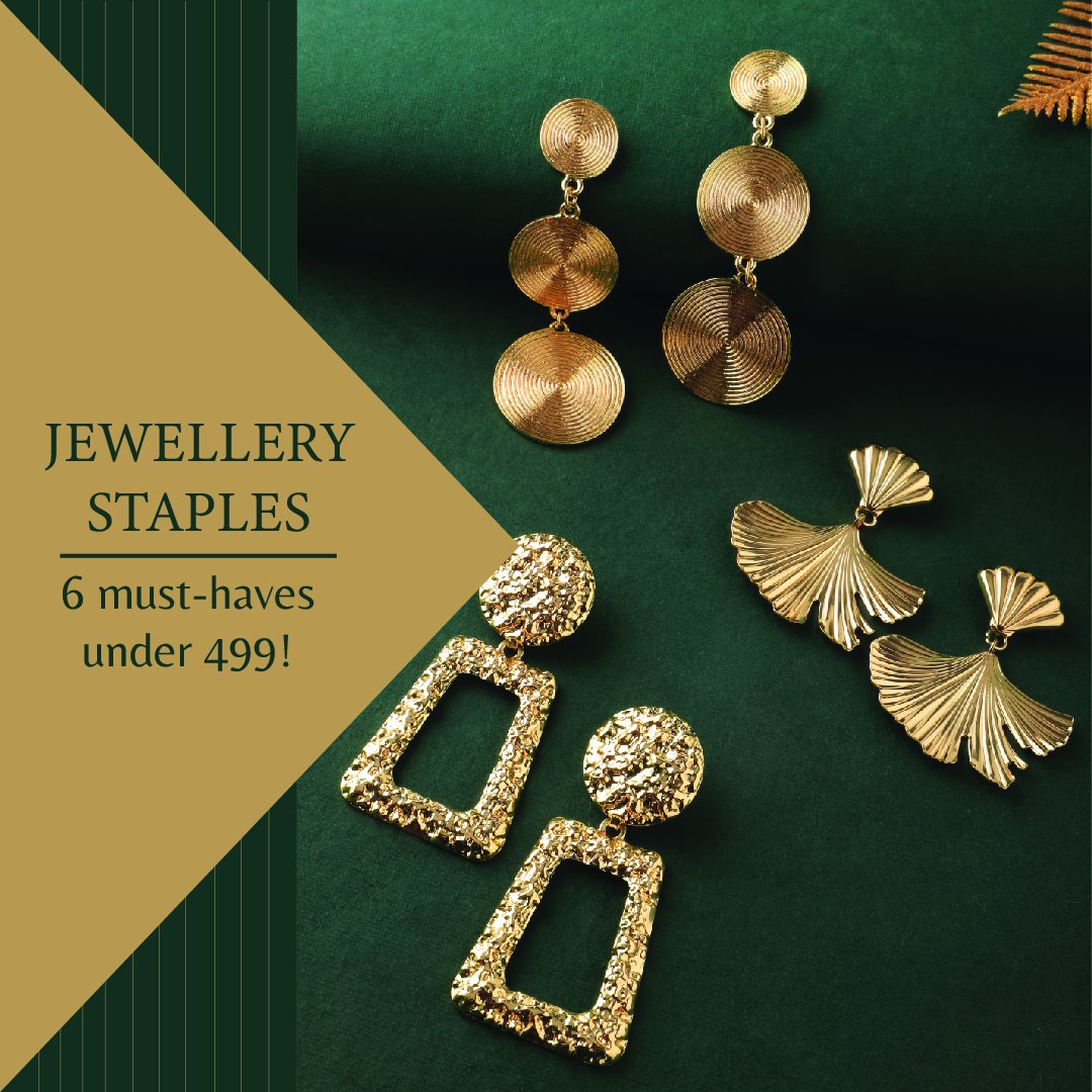 Jewellery Staples - 6 must-haves under 499! - Rubans