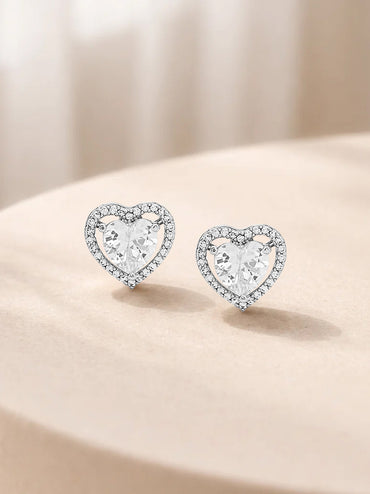 Glittering Hearts Pendant Set & Perfume Gift Box