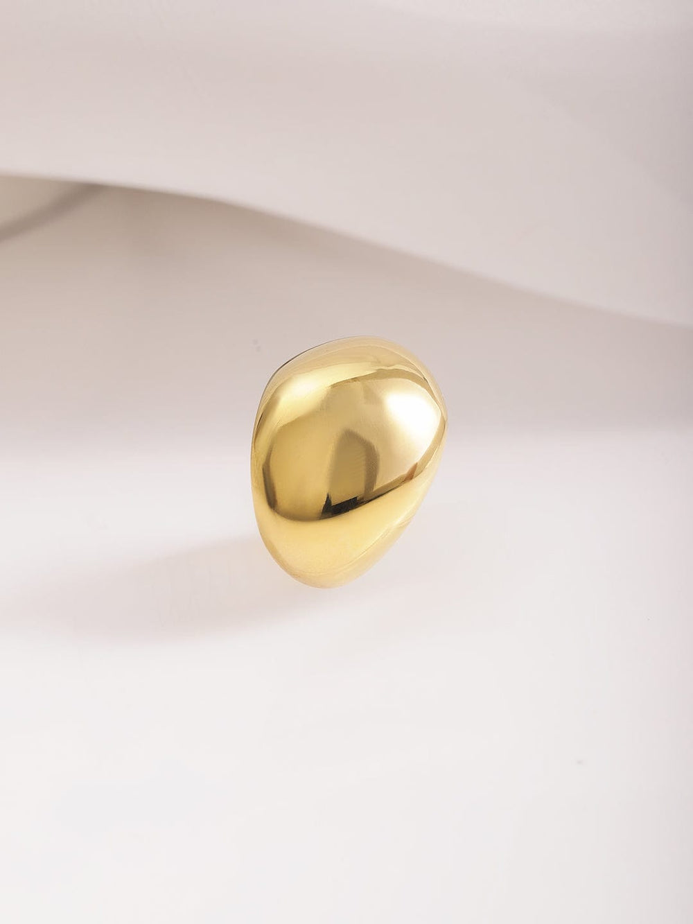 18 KT Gold-Plated Stainles Steel Waterproof Rings Ring