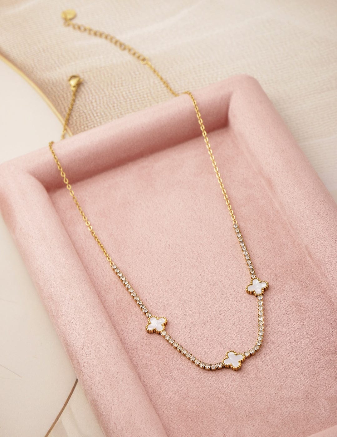 Soft White Charms Necklace Chain – Rubans