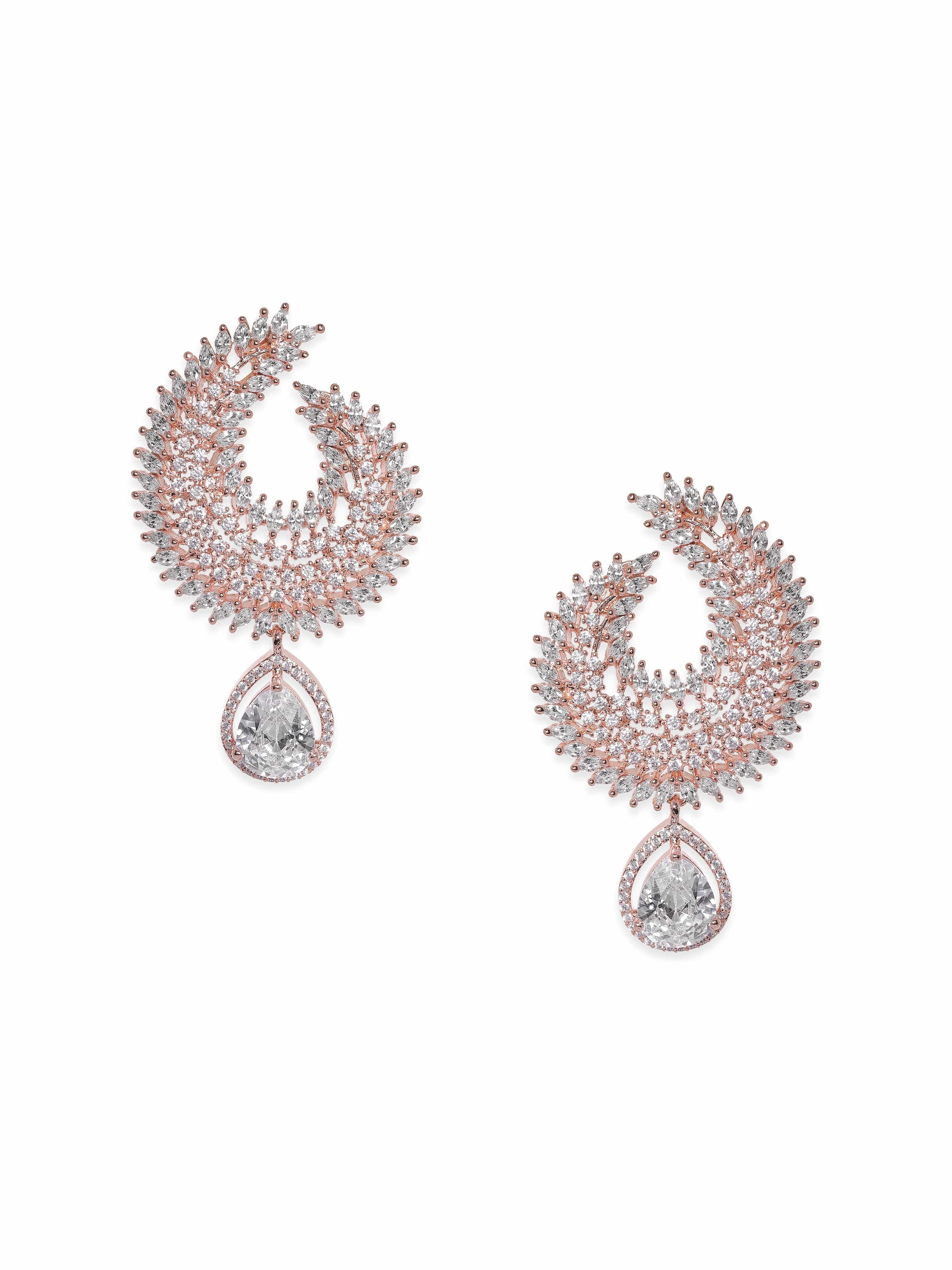 18K Rose Gold Diamond Stud Earrings True Love Gift Fashion Diamond Earrings  - China Diamond Earrings and Diamond Stud Earrings price | Made-in-China.com