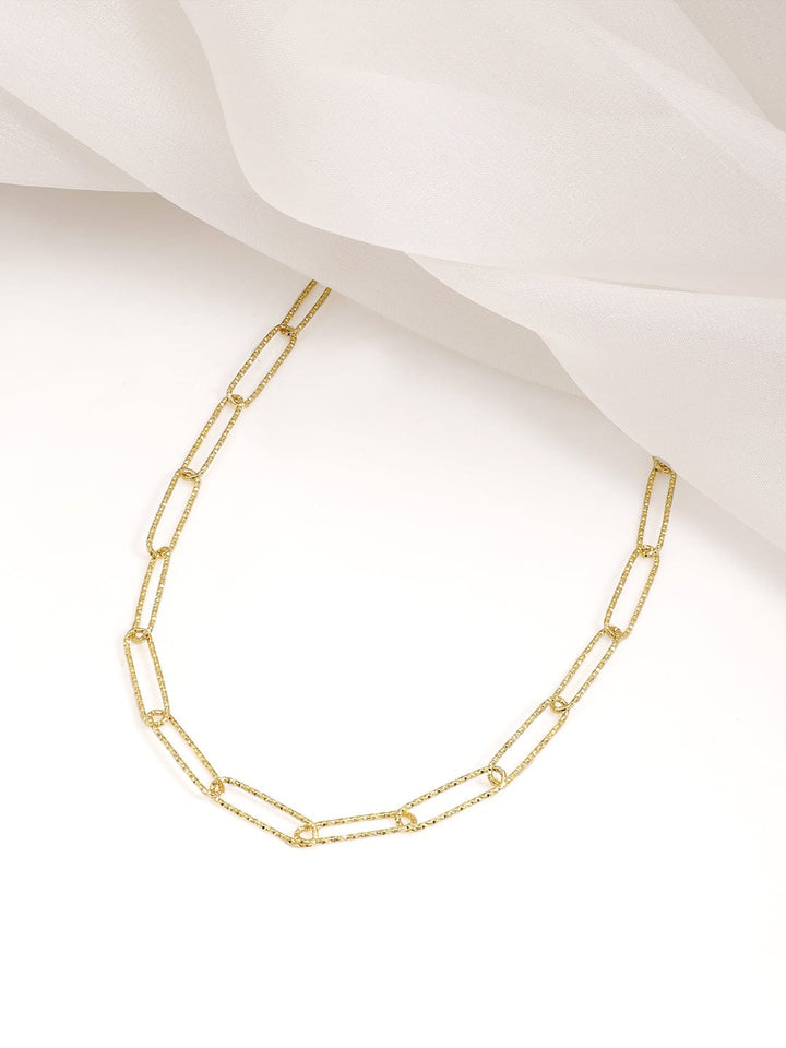 18KT Gold Plated Stainles Steel  Tarnish Free Waterproof Demi-Fine Necklace Necklace & Chains