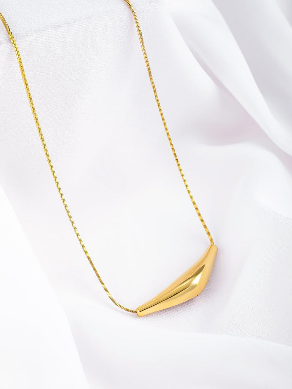 18KT Gold Plated Stainless Steel Tarnish-Free Waterproof Demi-Fine Necklace Necklace & chain