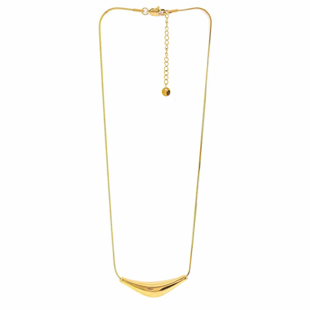 18KT Gold Plated Stainless Steel Tarnish-Free Waterproof Demi-Fine Necklace Necklace & chain