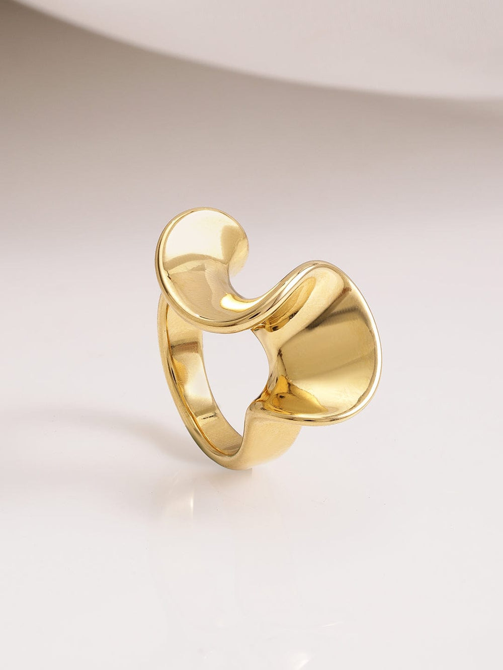 18KT Gold-Plated Waterproof Demi-Fine Finger Ring Ring