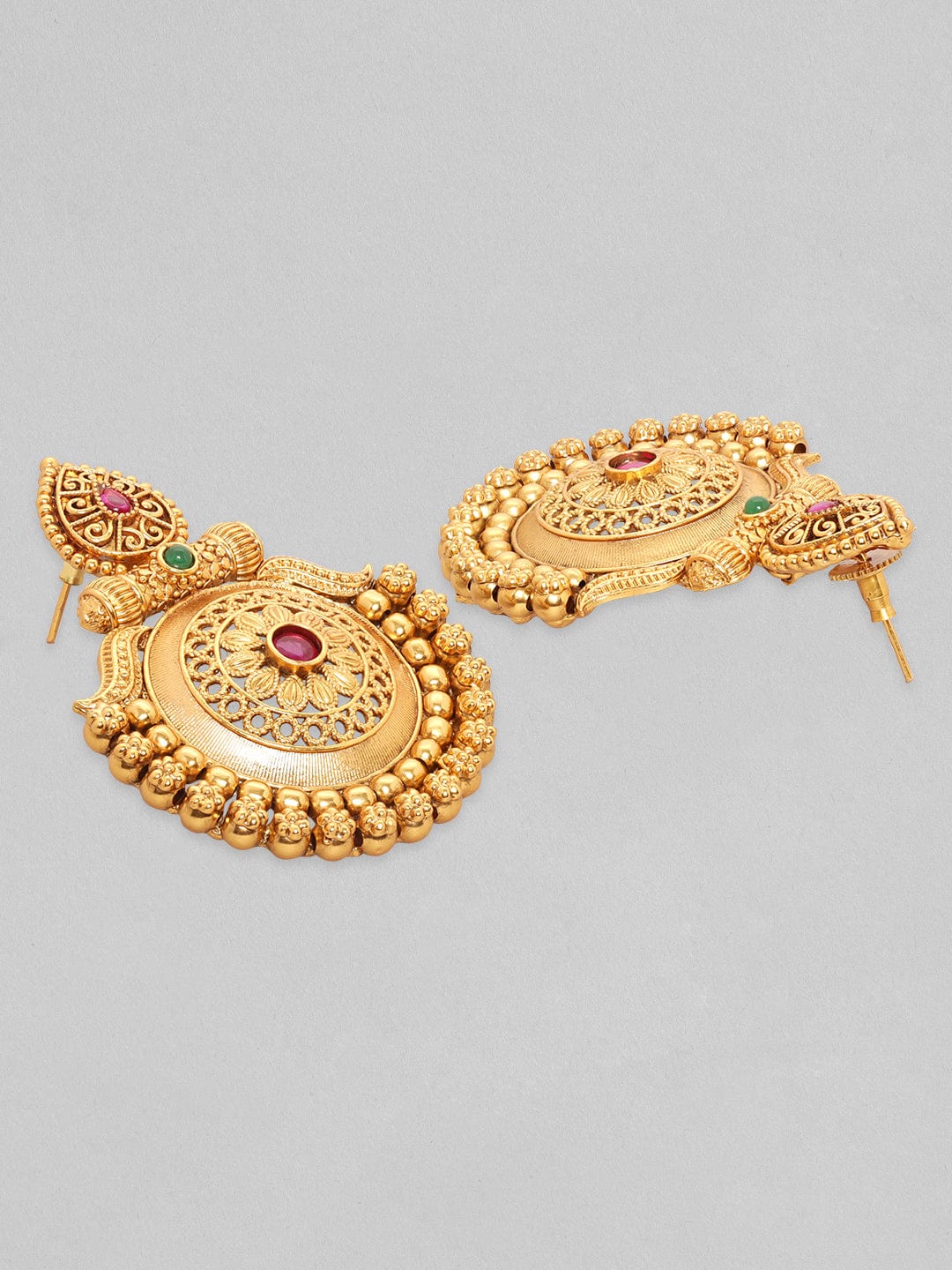 9 Latest Temple Design Earrings | Styles At Life