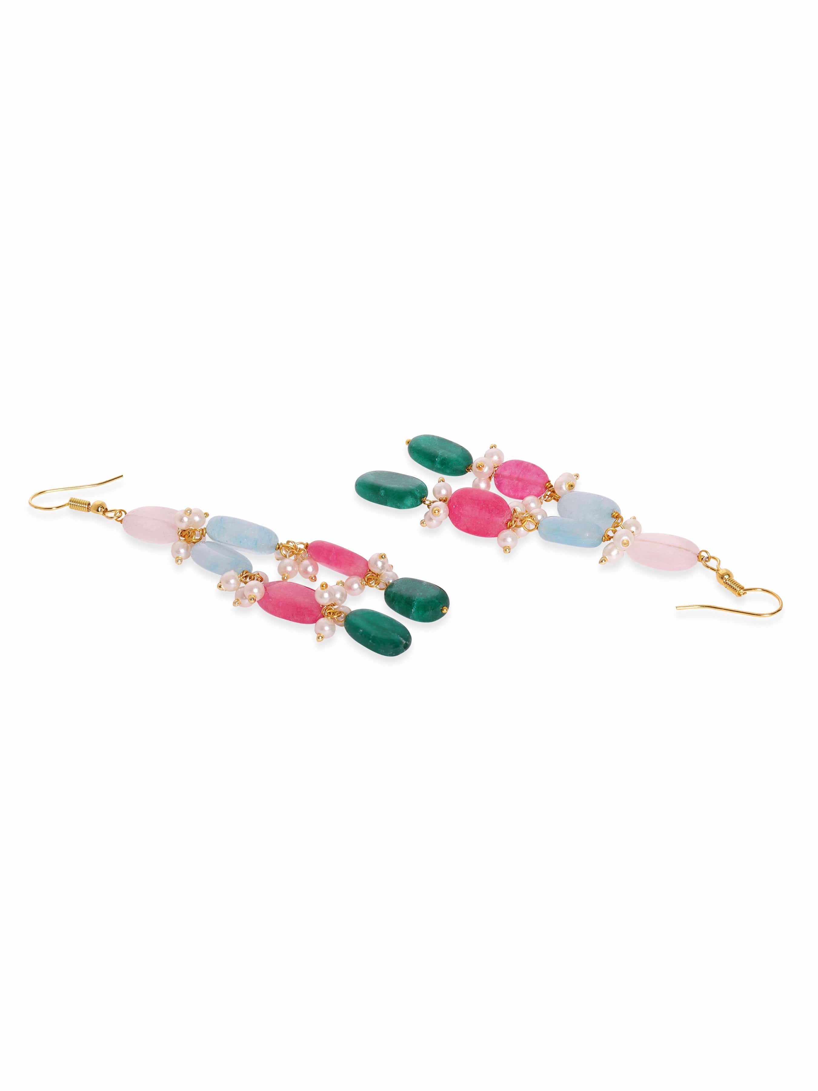 Natasha Accessories Multicolor Stone Statement Necklace | Dillard's