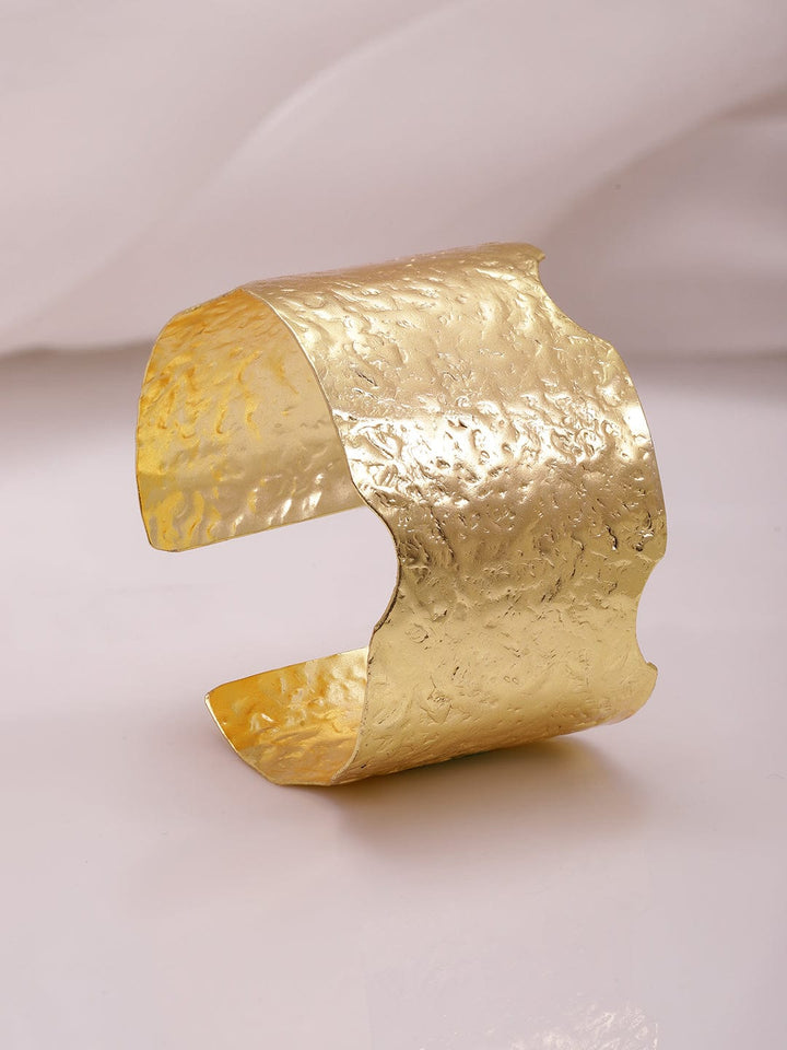 22KT Gold Plated  Brass Cuff Bracelet Bangles & Bracelets