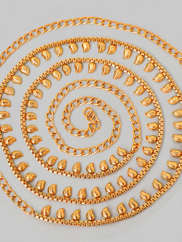 Rubans 22K Gold Plated  Traditional Kamarbandh