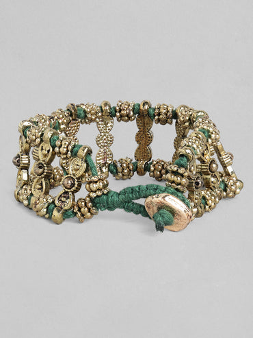 Rubans Voguish Handcrafted Beaded Bracelet