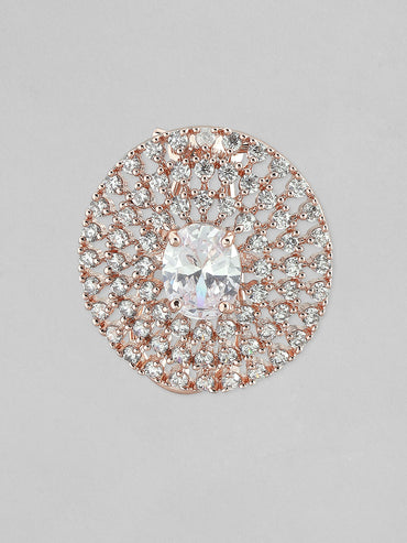 Classic Spark American Diamond Zirconia Studs