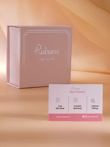 925 Fine  Silver Eternal Heart Ring