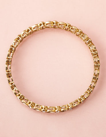 Ivory Elegance Kundan Bangles