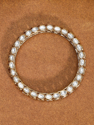 Golden Dawn of Kundan Bangles