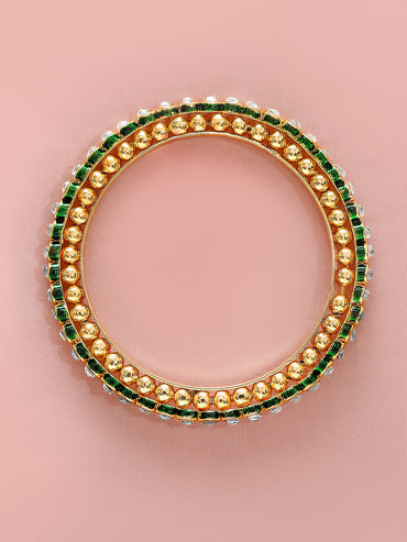 Timeless Gleam of Kundan Bangles