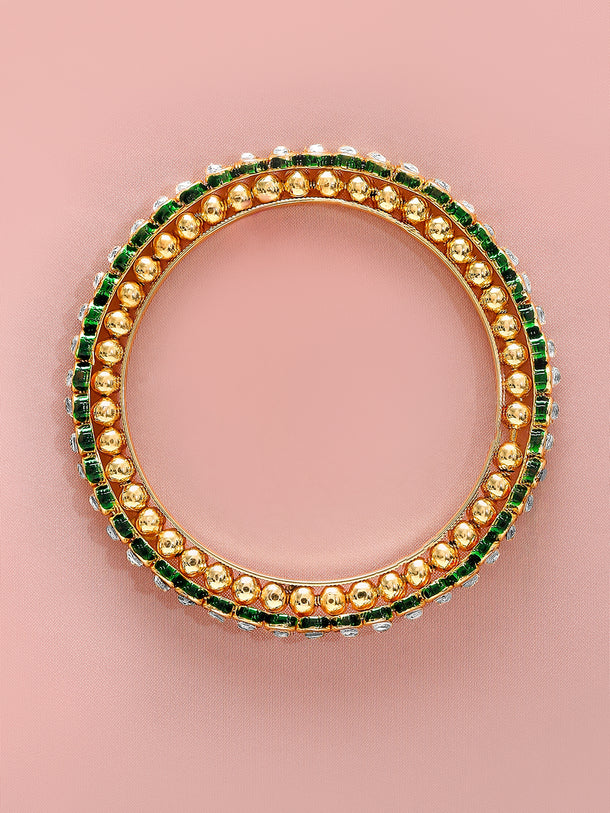 Timeless Gleam of Kundan Bangles