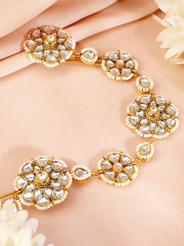 Whisper of White Radiance Braid Brooch