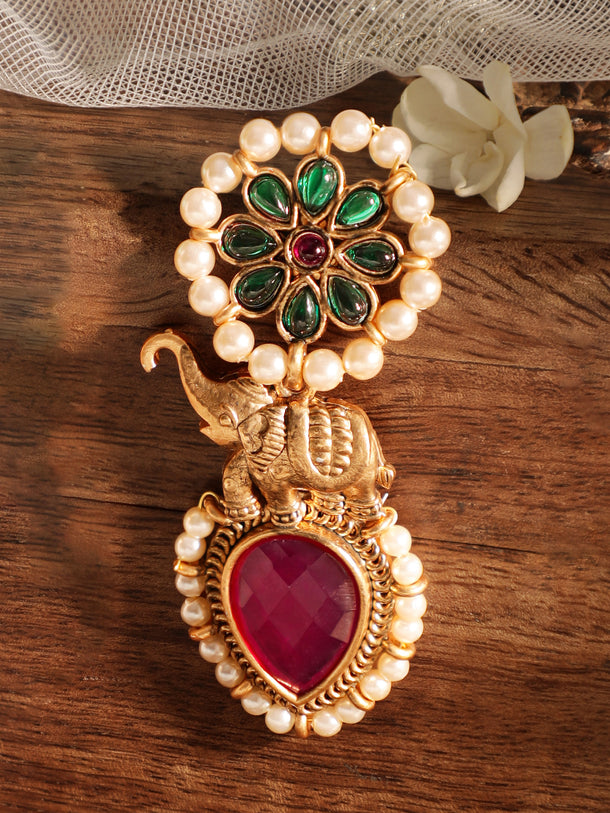 Ruby & Emerald Royal Elephant Drops