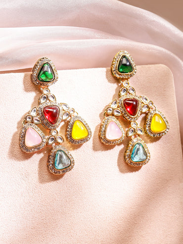 Stylish Fusion Multicolour Danglers