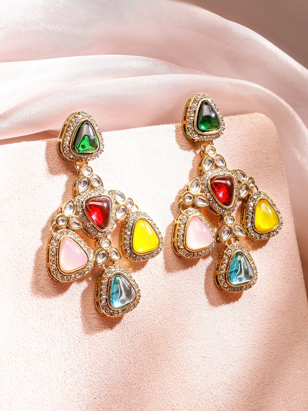 Stylish Fusion Multicolour Danglers