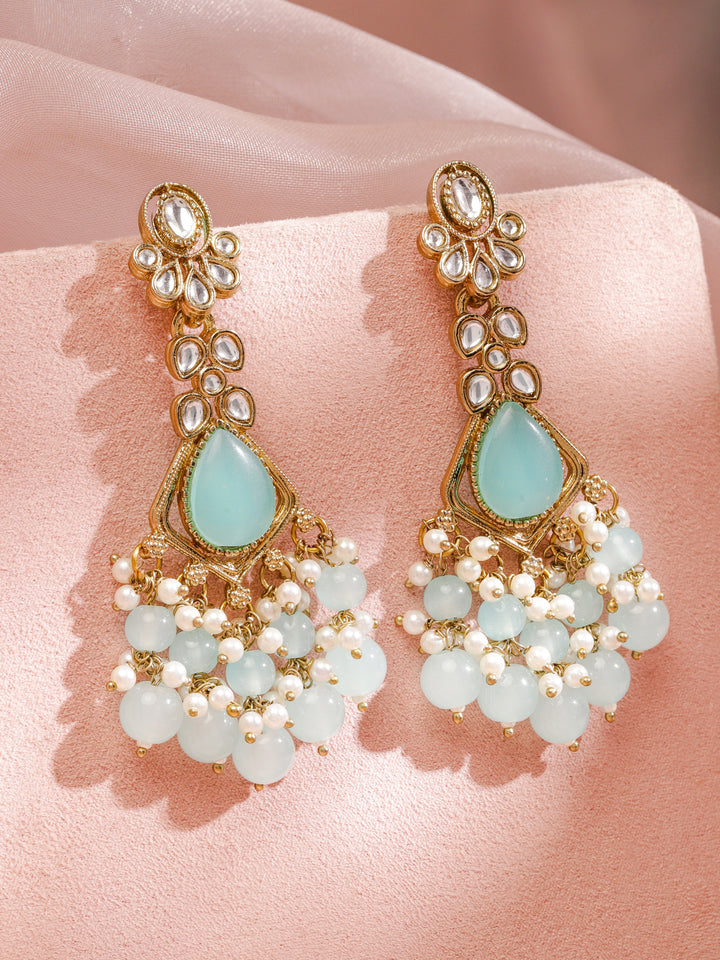 Whispers of Mint Dangler Earrings