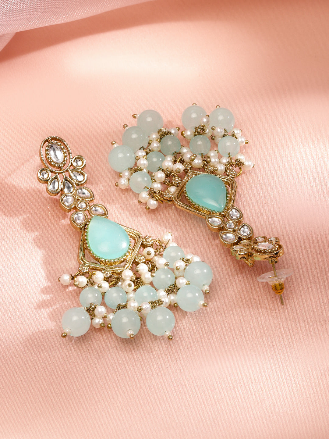 Whispers of Mint Dangler Earrings