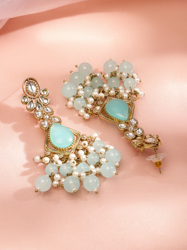 Whispers of Mint Dangler Earrings