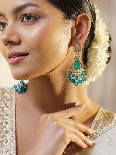 Drops of the Sea Turquoise Danglers