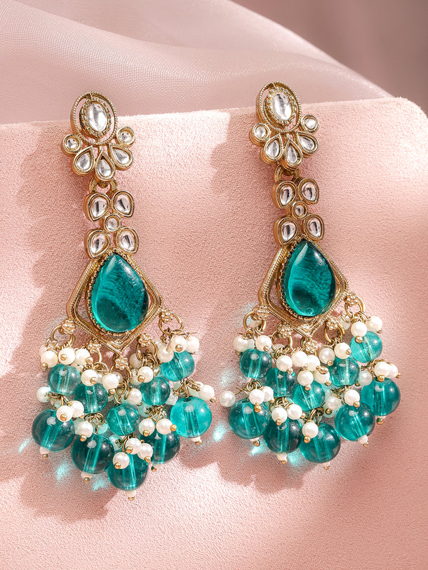 Drops of the Sea Turquoise Danglers