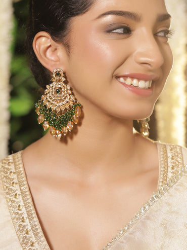 Royal Green Glow Chandelier