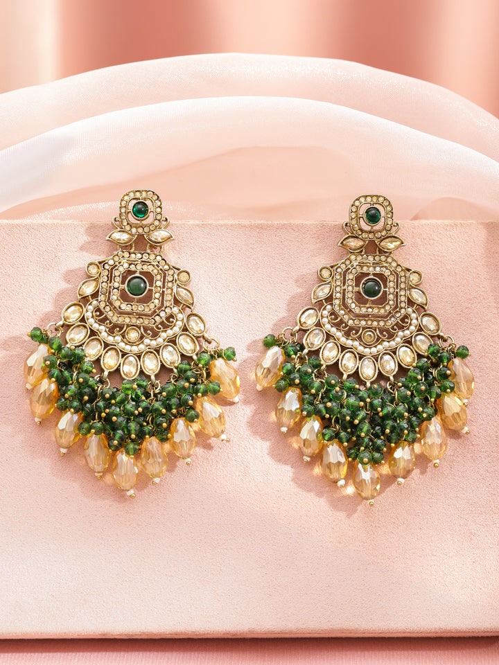 Royal Green Glow Chandelier