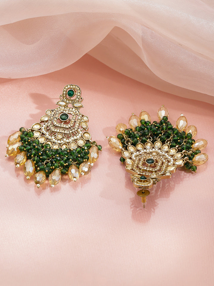 Royal Green Glow Chandelier