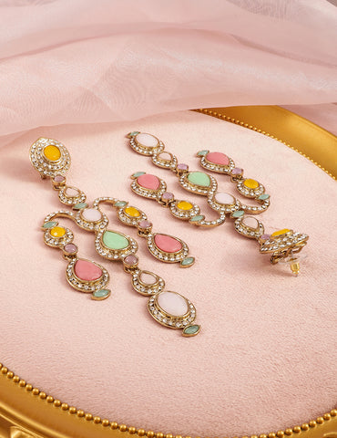 Color Play Multi Zirconia Danglers