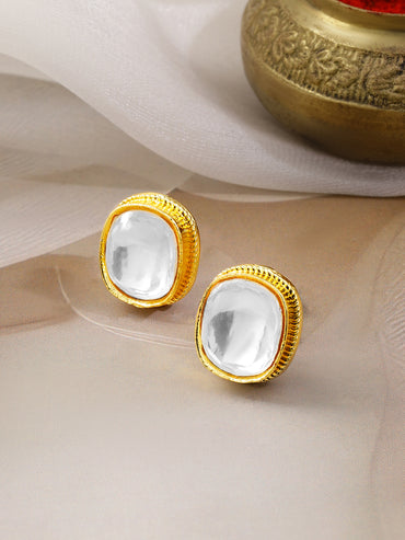 Classic Framed Kundan Studs