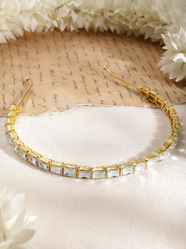 Bridal Glow Kundan Hair Accessory