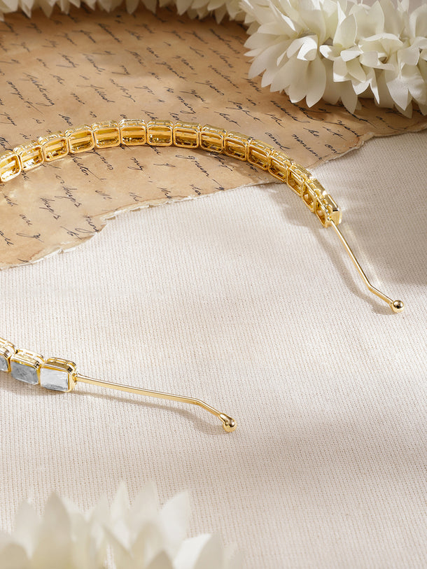 Bridal Glow Kundan Hair Accessory