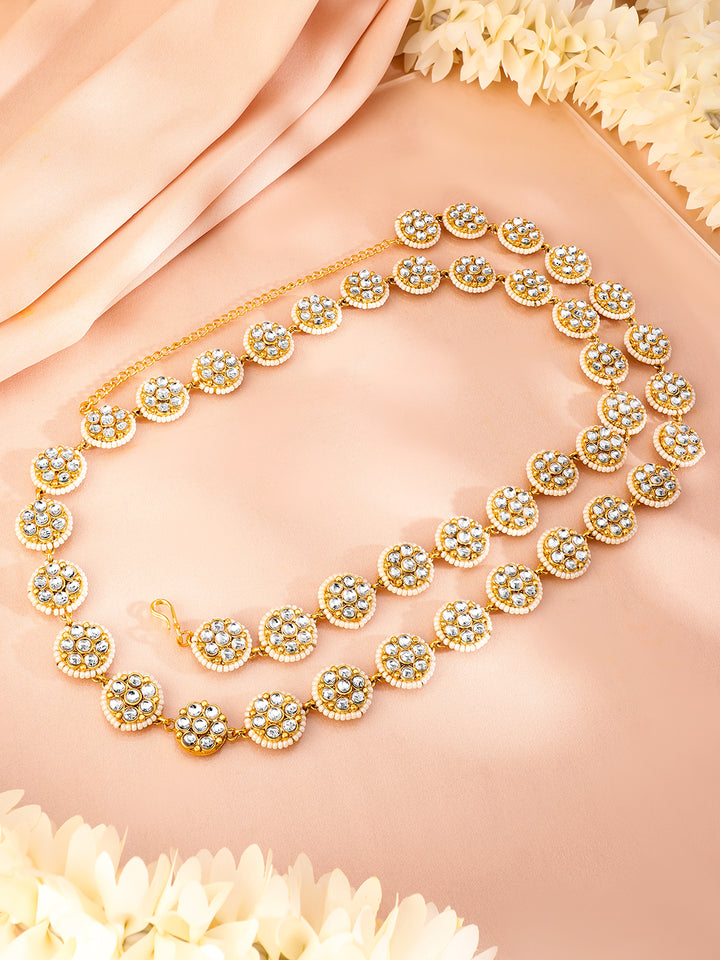 Ivory Chic Indo-Fusion Kamarbhand