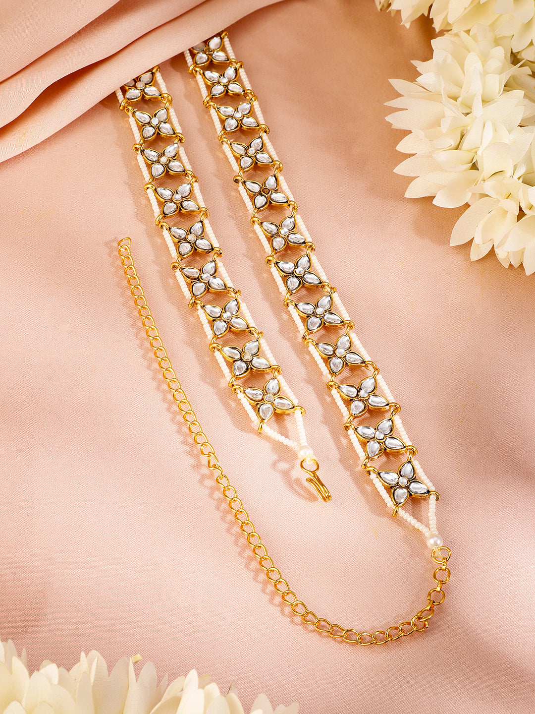 Contemporary Kundan Charm Kamarbandh