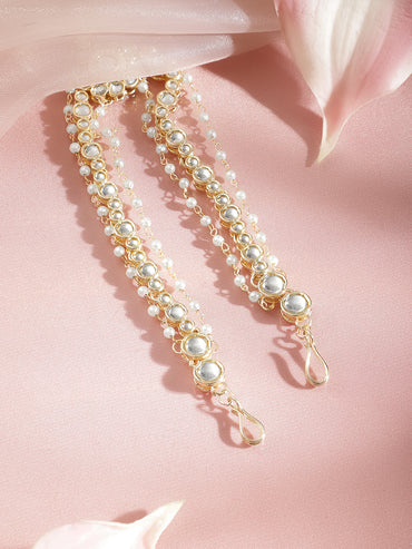 Regal Kundan Pearl Bridal Maathapatti