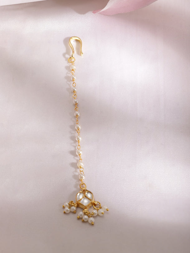 Radiant Kundan Maang Tikka