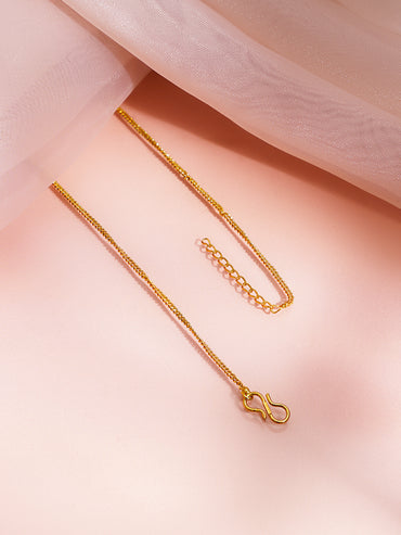 Dainty Drop Glow Charm Necklace