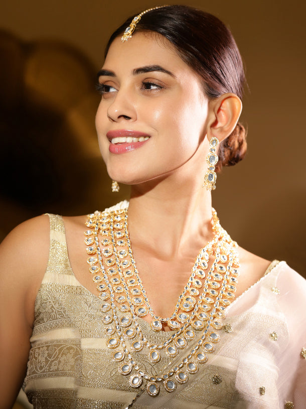 Wedding Glow Kundan Necklace Set