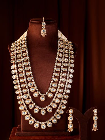 Wedding Glow Kundan Necklace Set