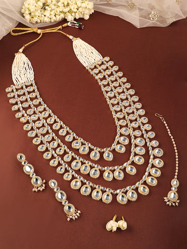 Wedding Glow Kundan Necklace Set