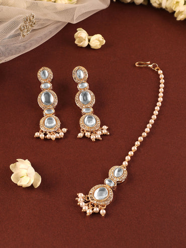 Wedding Glow Kundan Necklace Set