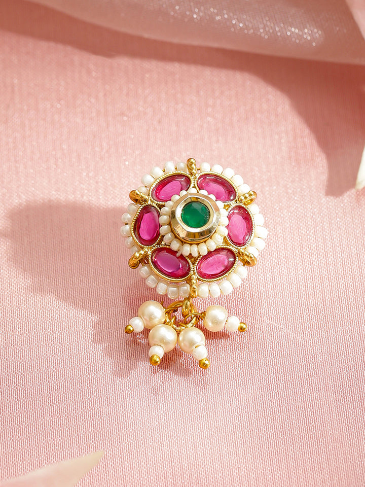 Floral Glory Nose Pin
