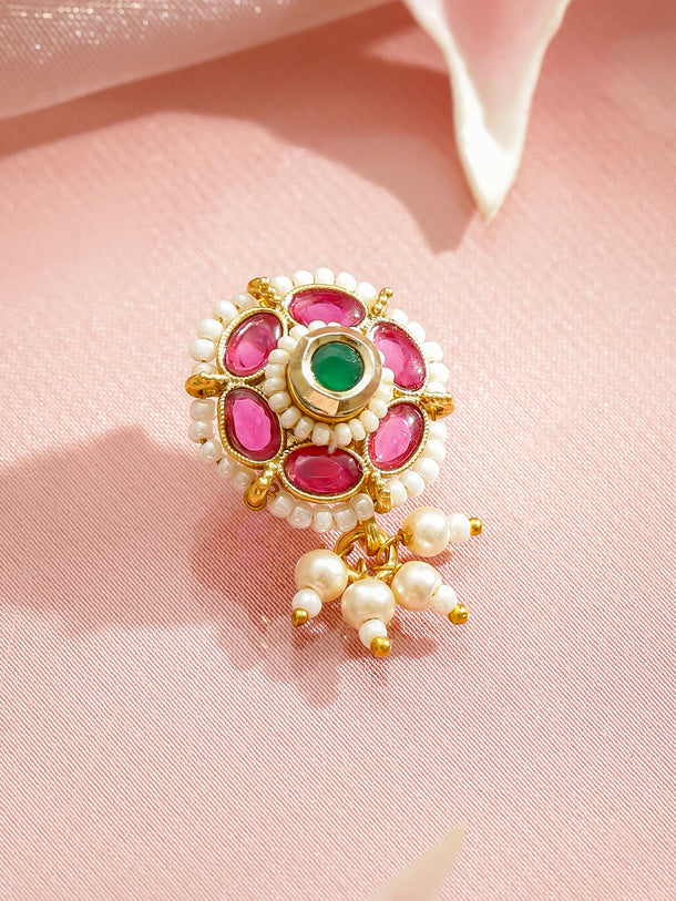 Floral Glory Nose Pin